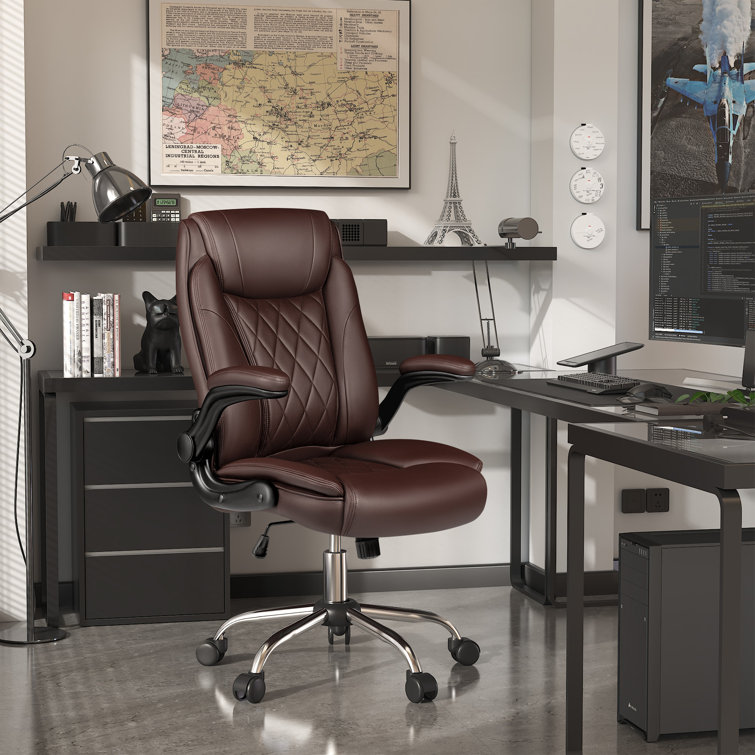 Habitat boutique faux leather best sale office chair